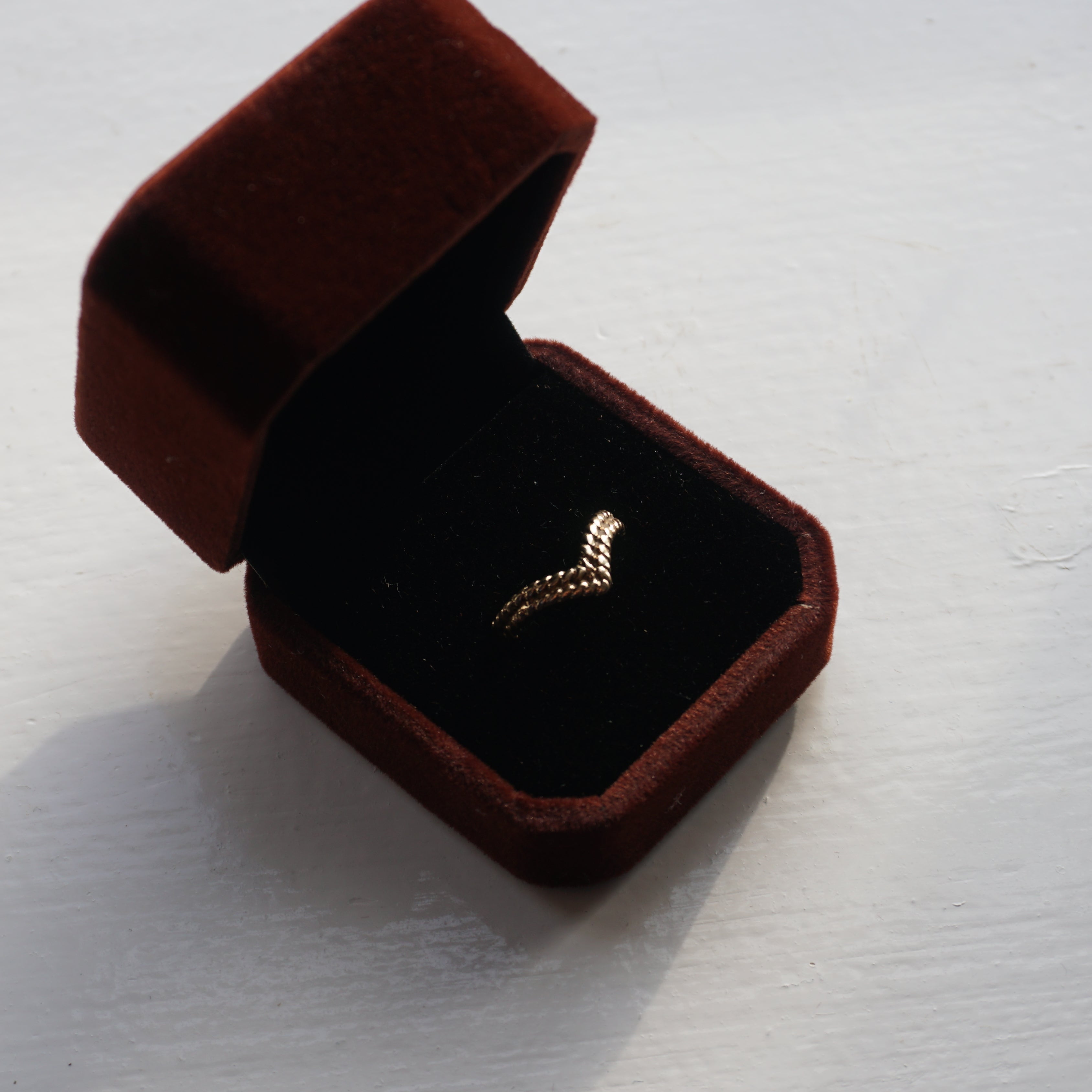 9ct Yellow Gold Chevron Ring