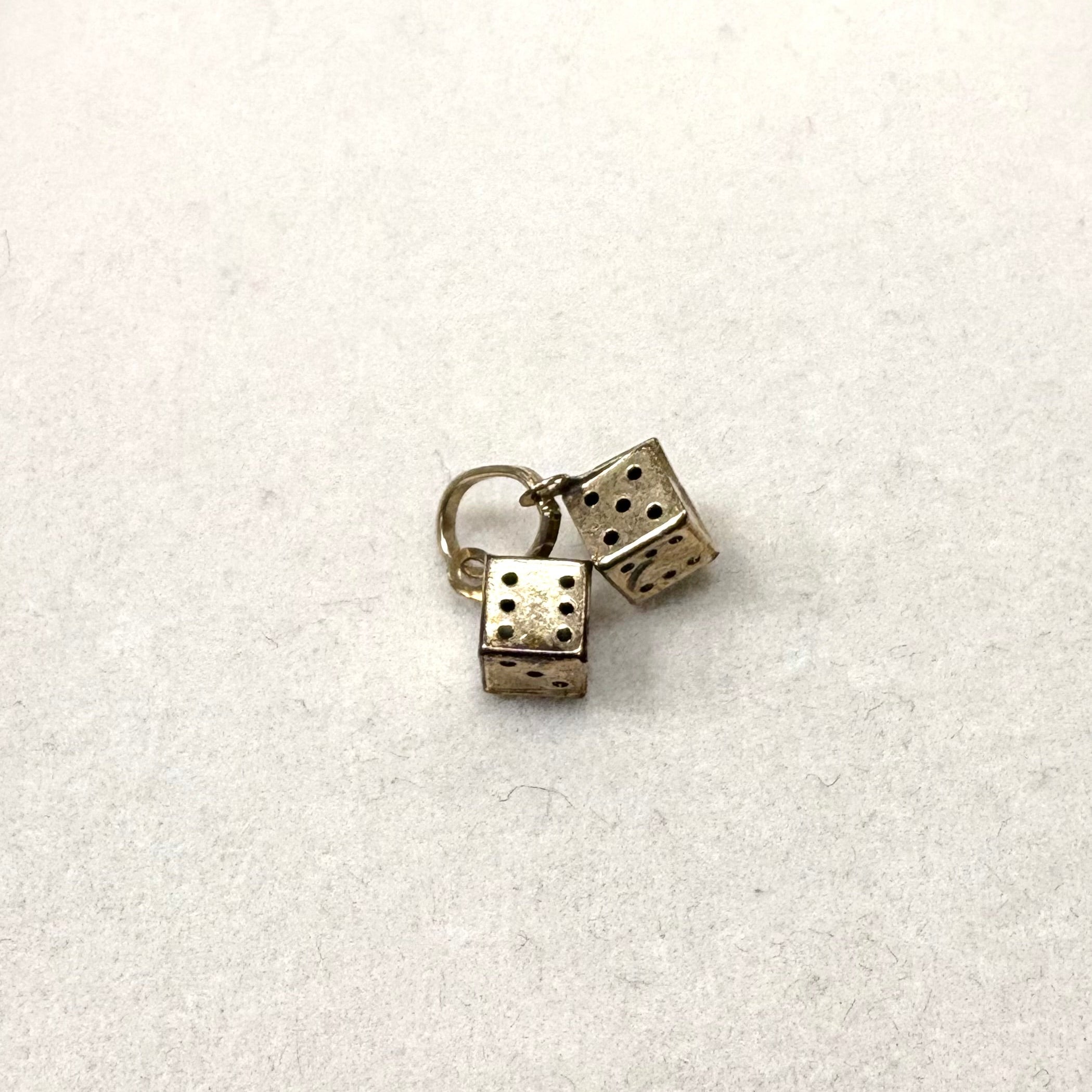 9ct Yellow Gold Lucky Dice Charm