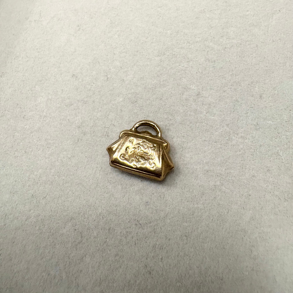 9ct Yellow Gold Handbag Pendant