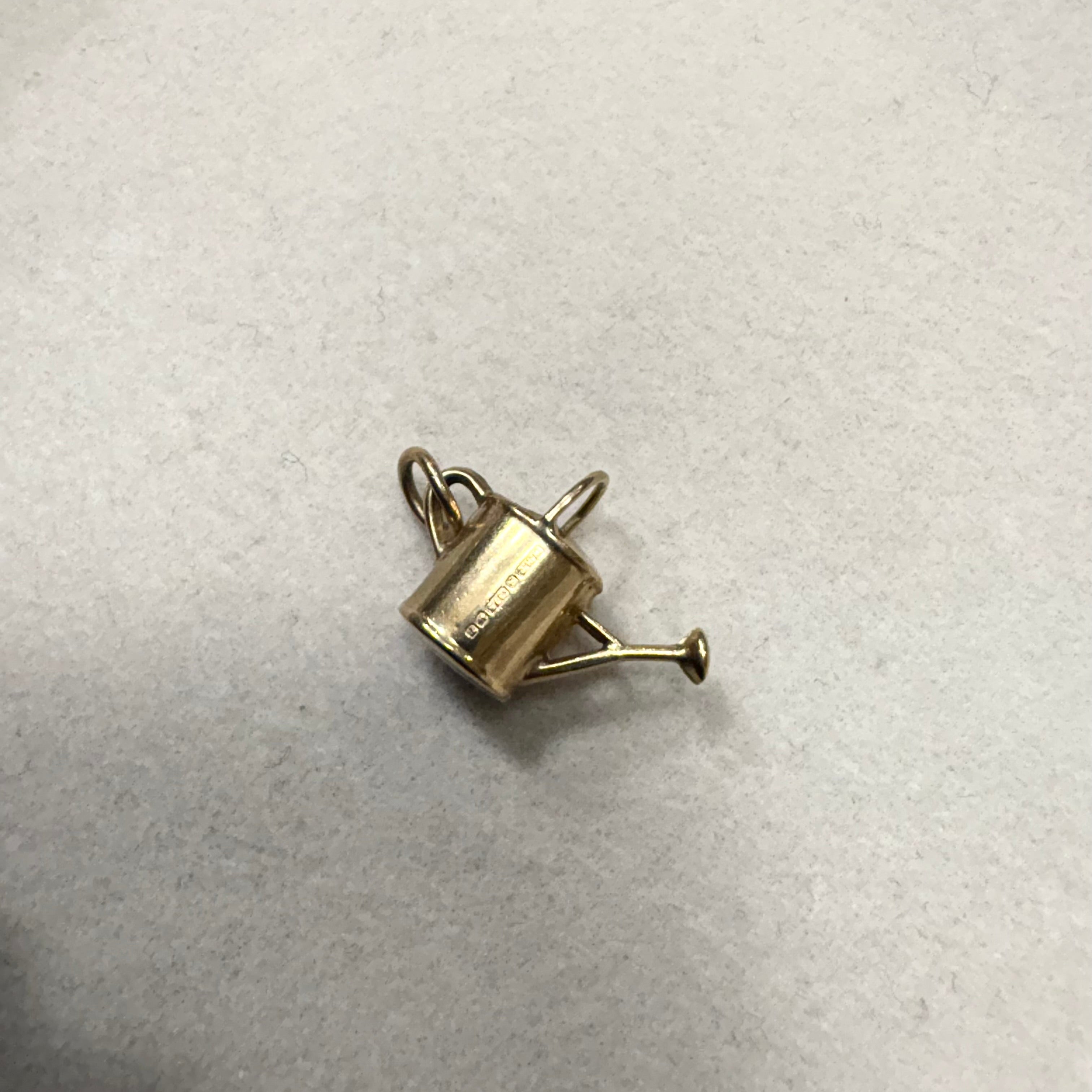 9ct Yellow Gold Watering Can Charm