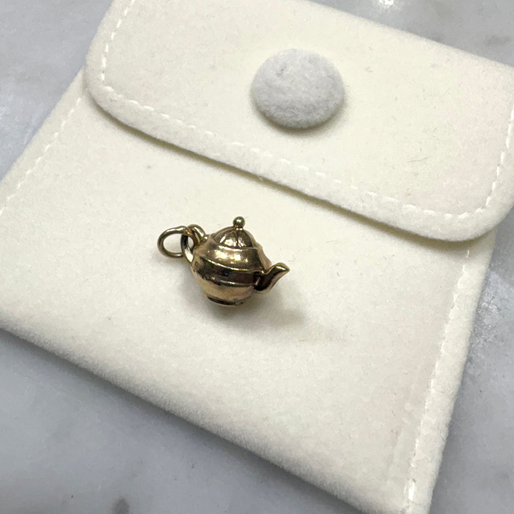 9ct Yellow Gold Teapot Charm