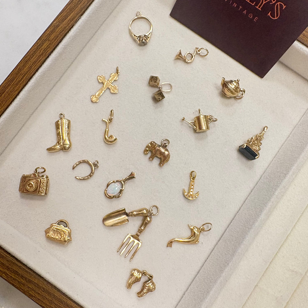 9ct Yellow Gold Handbag Pendant