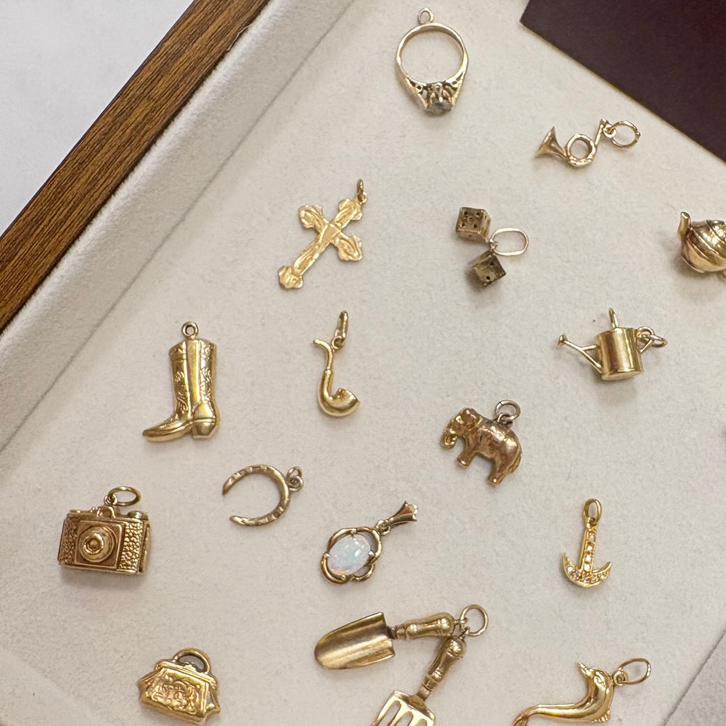 9ct Italian Yellow Gold Smoking Pipe Charm