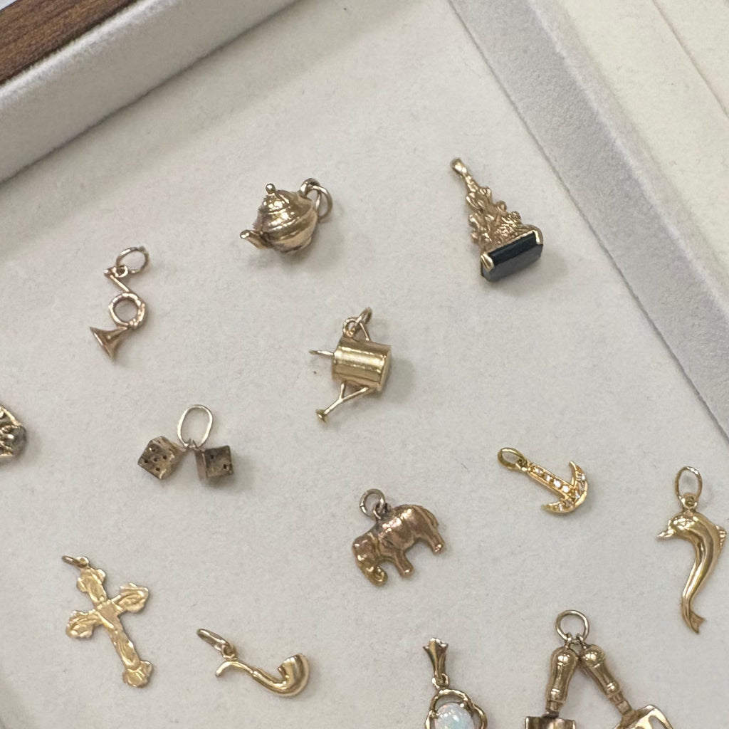 9ct Yellow Gold Watering Can Charm