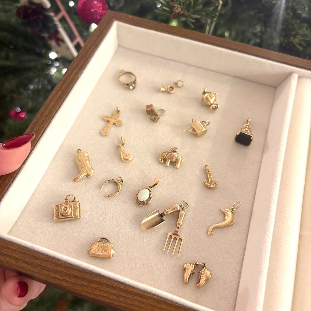 9ct Yellow Gold Lucky Horseshoe Charm