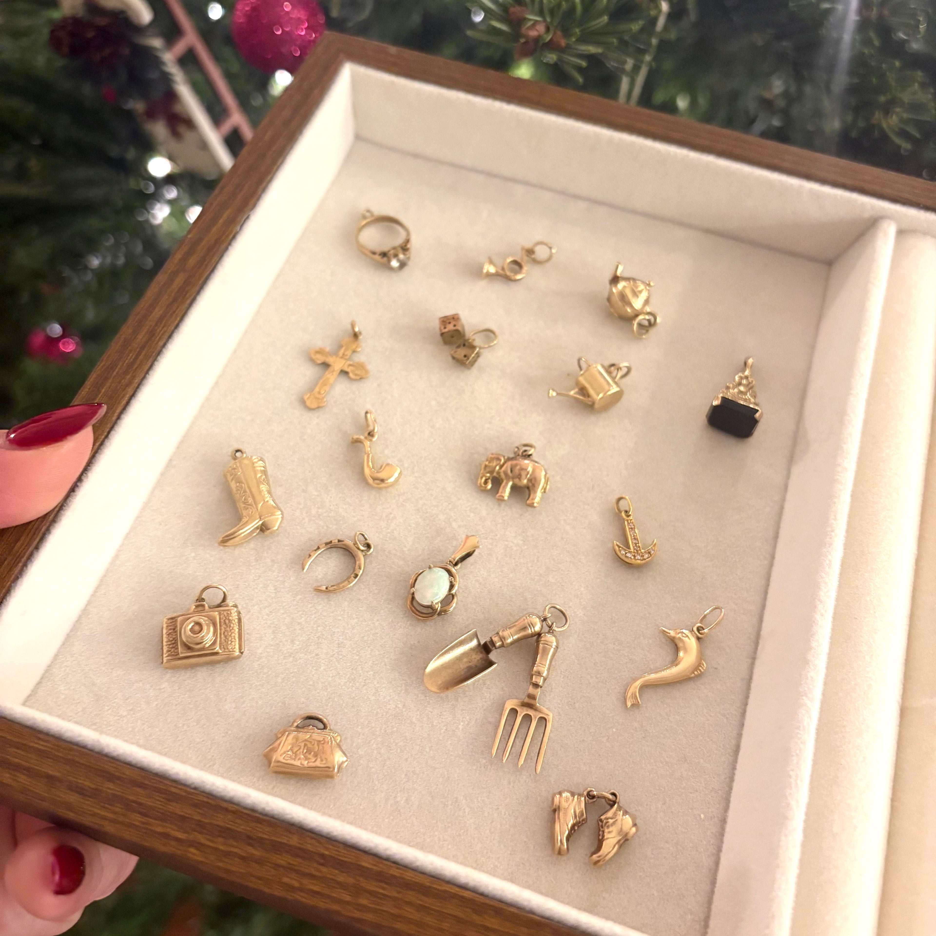 9ct Yellow Gold Lucky Horseshoe Charm