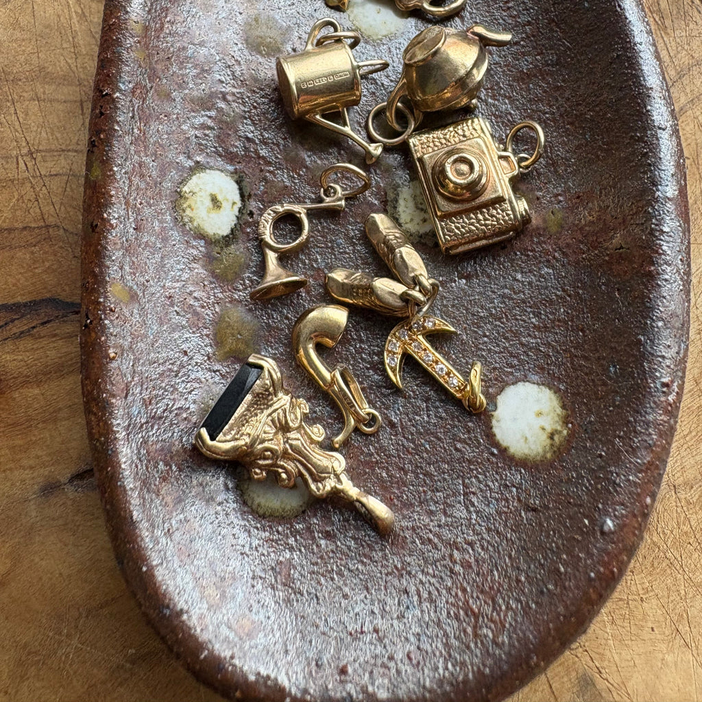 9ct Italian Yellow Gold Smoking Pipe Charm