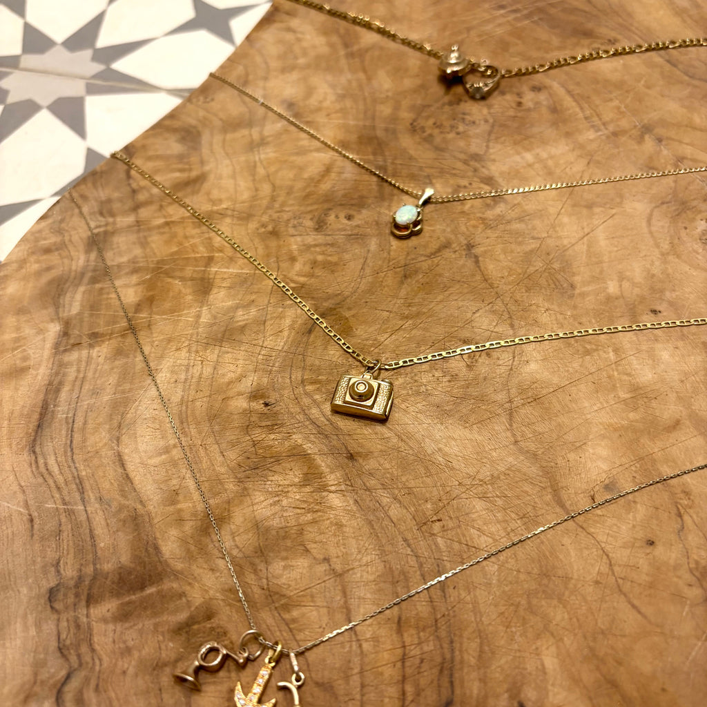 9ct Yellow Gold Camera Charm