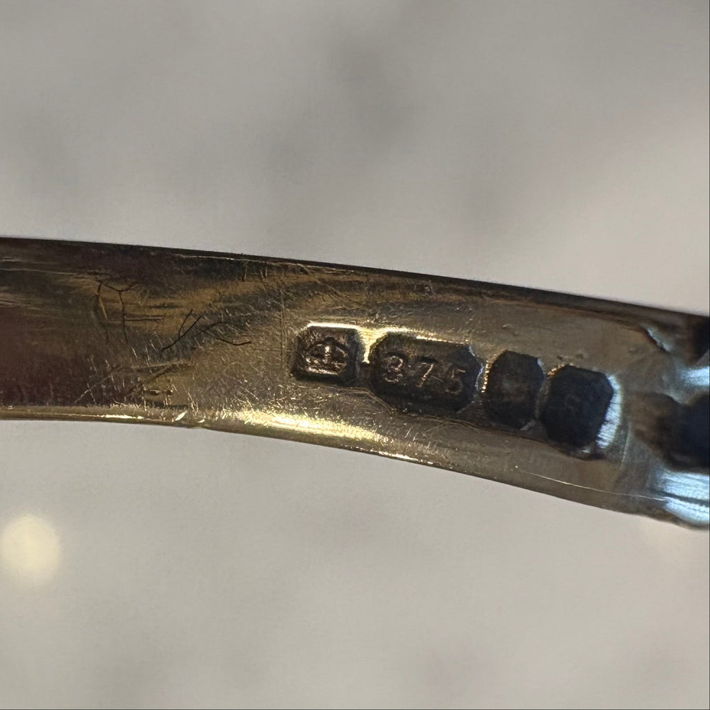 9ct Yellow Gold Chevron Ring